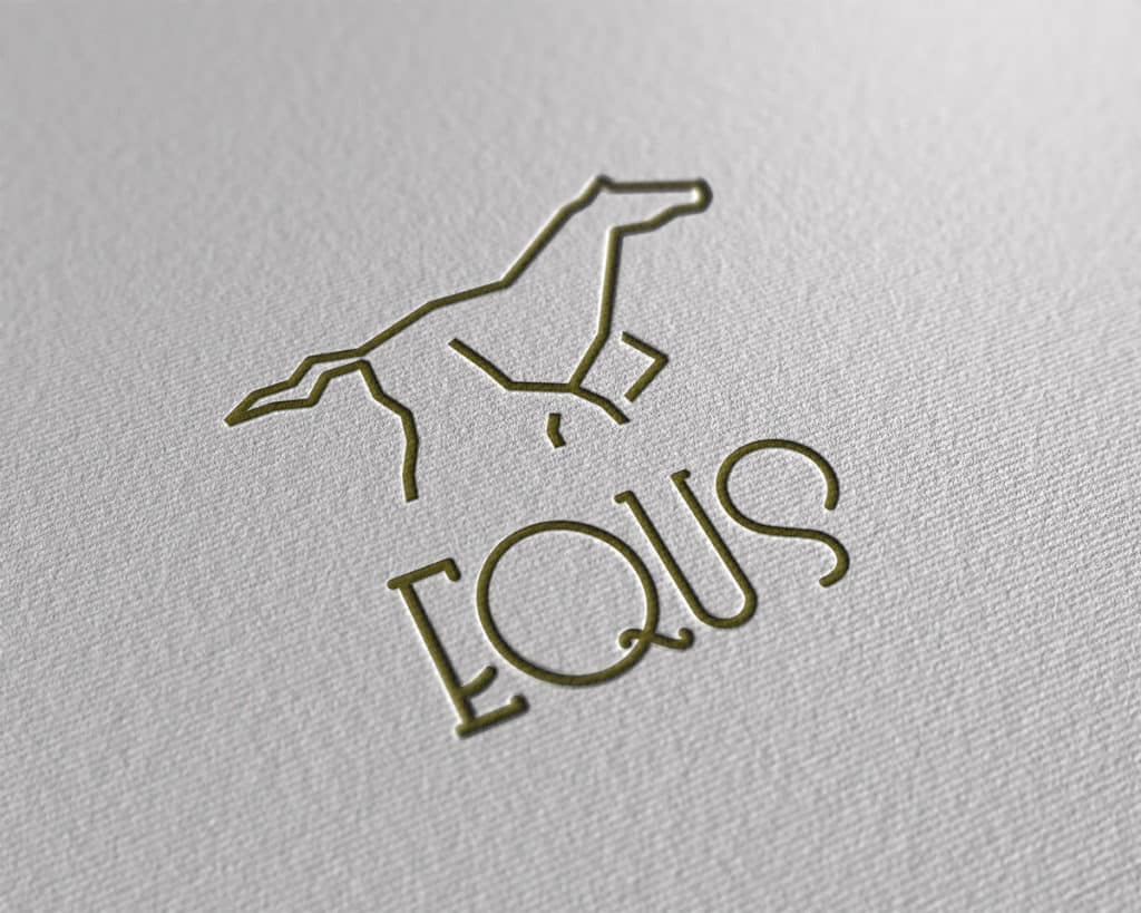 Projekt logotypu EQUS